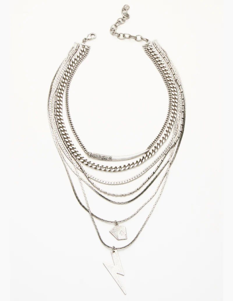 DYLAN LEX | Silver Joey II Necklace | Handmade in New York | DYLANLEX