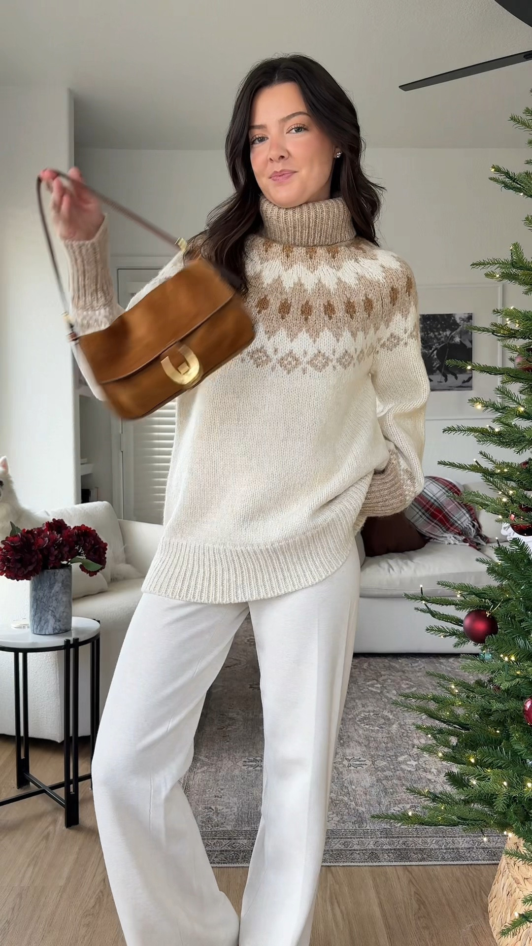 I’m 5’7” wearing a size small in the fair isle sweater and pants! 

#LTKootd #LTKSaleAlert #LTKHoliday