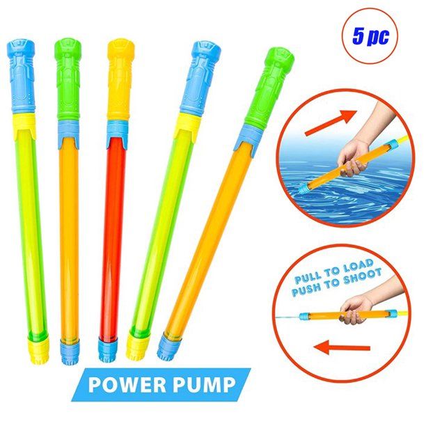 5Pack Water Shooters for Kids Summer Toys Water Squirter Blaster, Water Gun for Boys Girls-Pool, ... | Walmart (US)