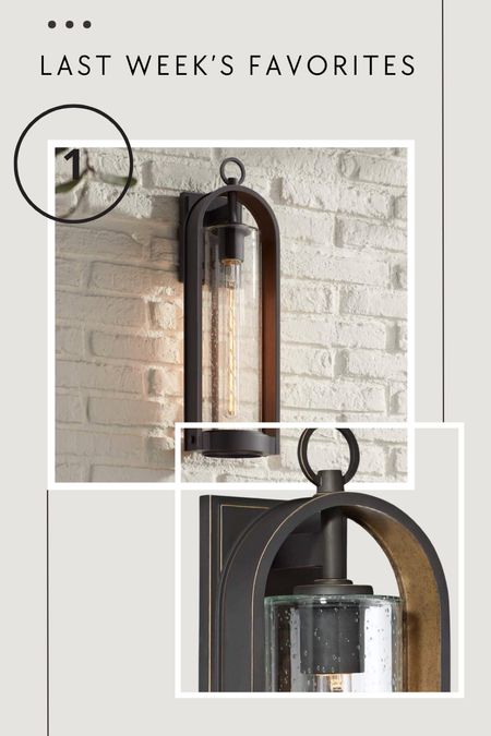 Industrial outdoor sconces 

#LTKHome