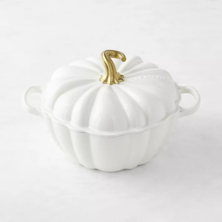 Le Creuset Enameled Cast Iron Pumpkin Cocotte, 4-Qt.