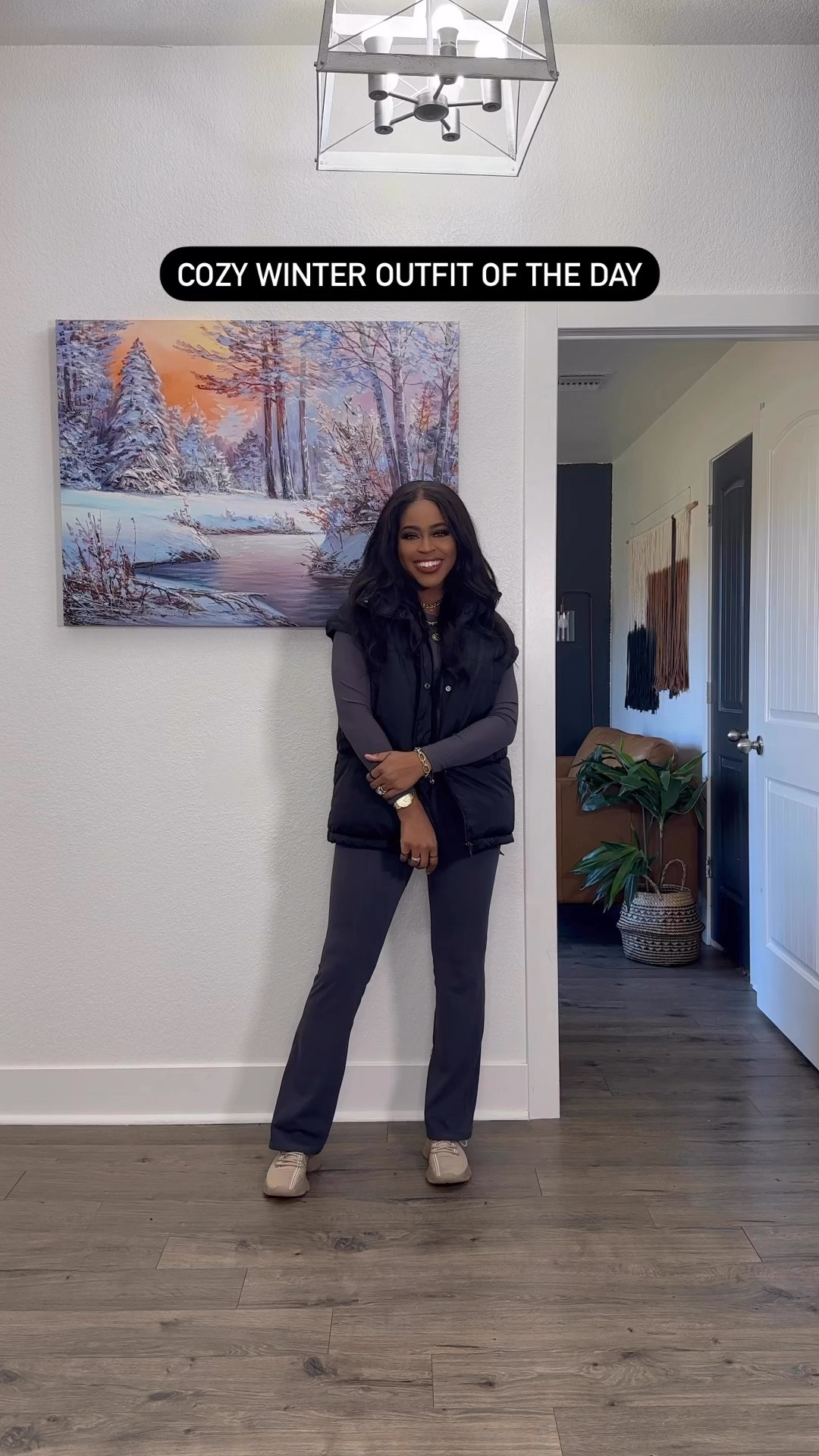 I am 5’4” wearing a size small in the bottoms, top and vest. The top does come in a set. I went with my normal size in the sneakers. 

#LTKShoeCrush #LTKStyleTip #LTKFindsUnder50