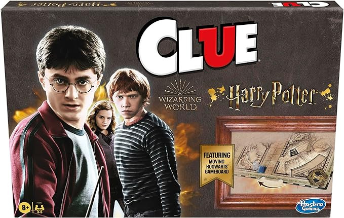Hasbro Gaming Clue: Wizarding World Harry Potter Edition Board Game | Family Games for Kids, Teen... | Amazon (US)