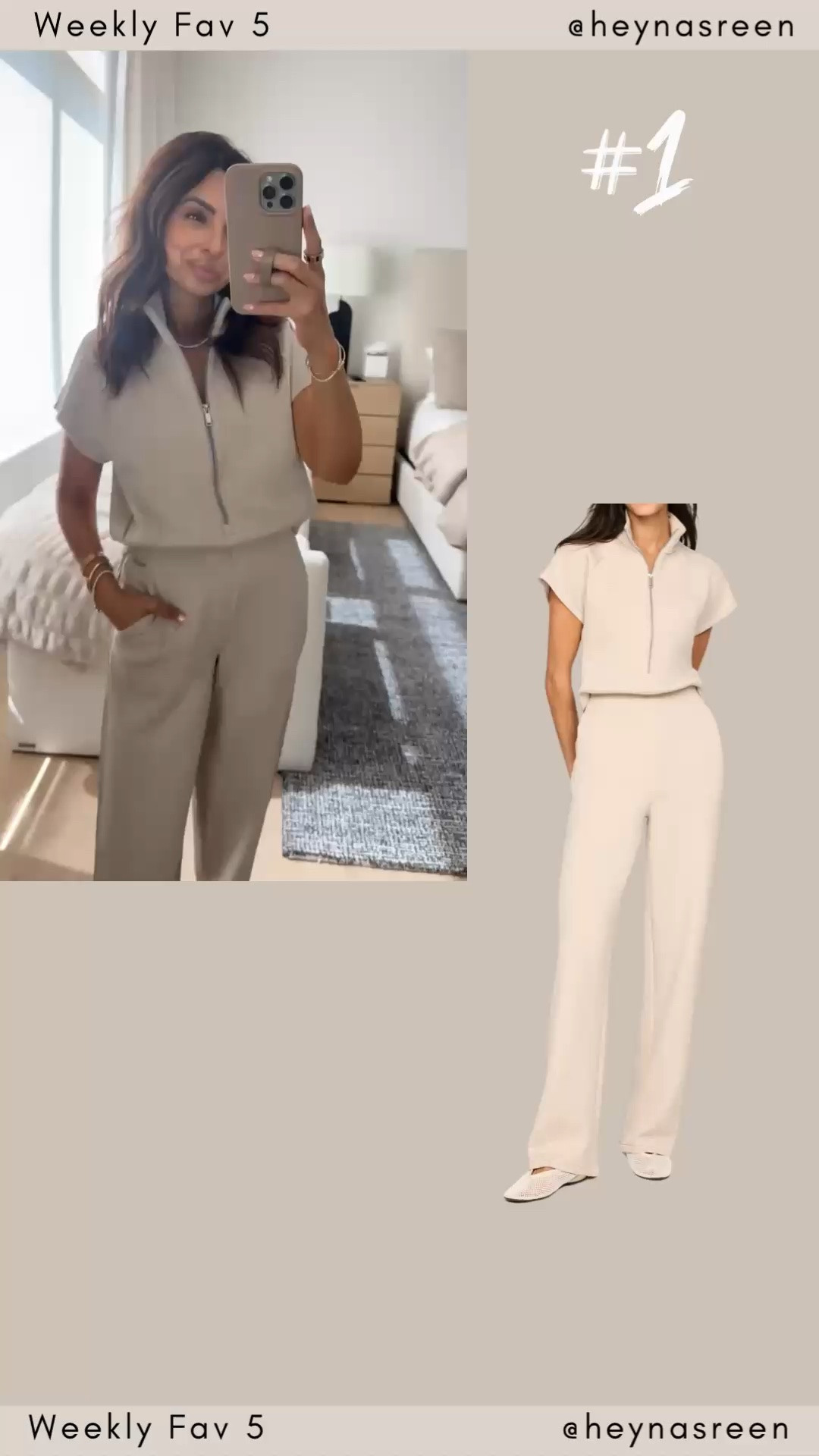 Fav 5:
#1: Spanx jumpsuit, I wear the petite length. 25% off right now with code AE25