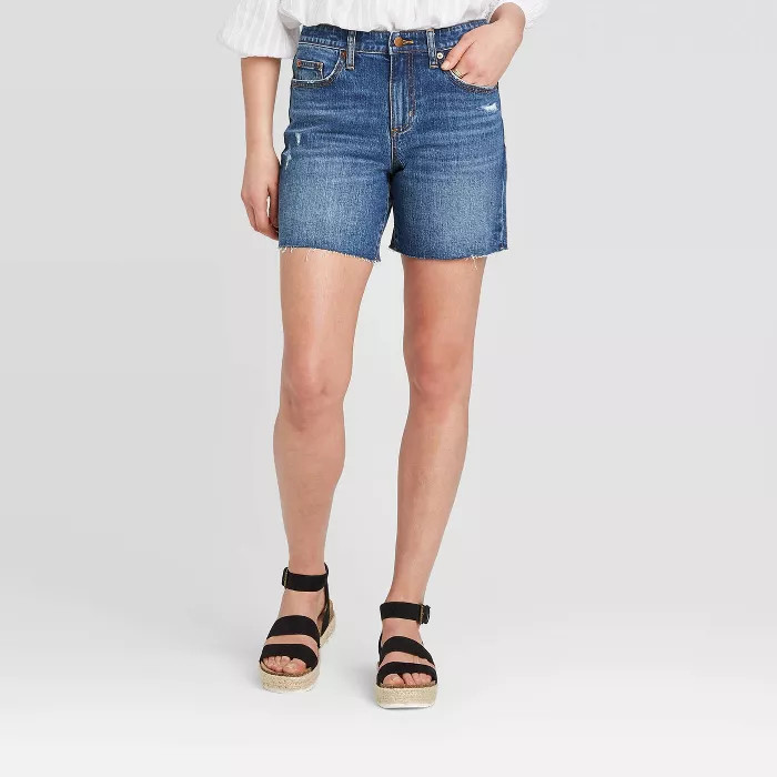 Women's High-Rise Boyfriend Jean Shorts - Universal Thread™ | Target