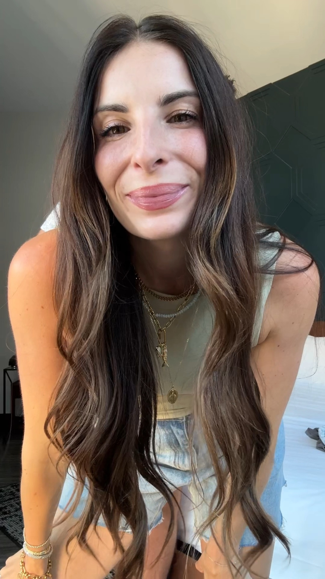 I love this lip trio because it protects my lips from the sun AND looks great and the same time! Usually if my lips get sunburned or windburned, I’ll get a fever blister… 😩 I don’t want to jinx myself but since I’ve doing doing this lip trio, it’s been over a year since I’ve had one! 🤯 

1. Line your lips with your favorite pink/mauve toned lip liner. This will give your lips definition and add a nice overall shade to your lips!

2. Apply dermatone lip balm — it’s spf 30 and is a mineral sunscreen made with zinc. This is my ultimate go-to all year round to protect my lips from harsh weather (sun + extremely cold temps)

3. Apply your favorite lipgloss on top! I’m currently loving peach & lily’s collagen peptide lip balm in the shade peach. It’s a beautiful pink shade that adds a pretty pink sheer to my lips!

P.S. my tank is one sale for $8.25 at target! Tip: I’m wearing it backwards! I love the high neck it creates with a slight scoop in the back!

#LTKBeauty #LTKSeasonal #LTKFindsUnder50