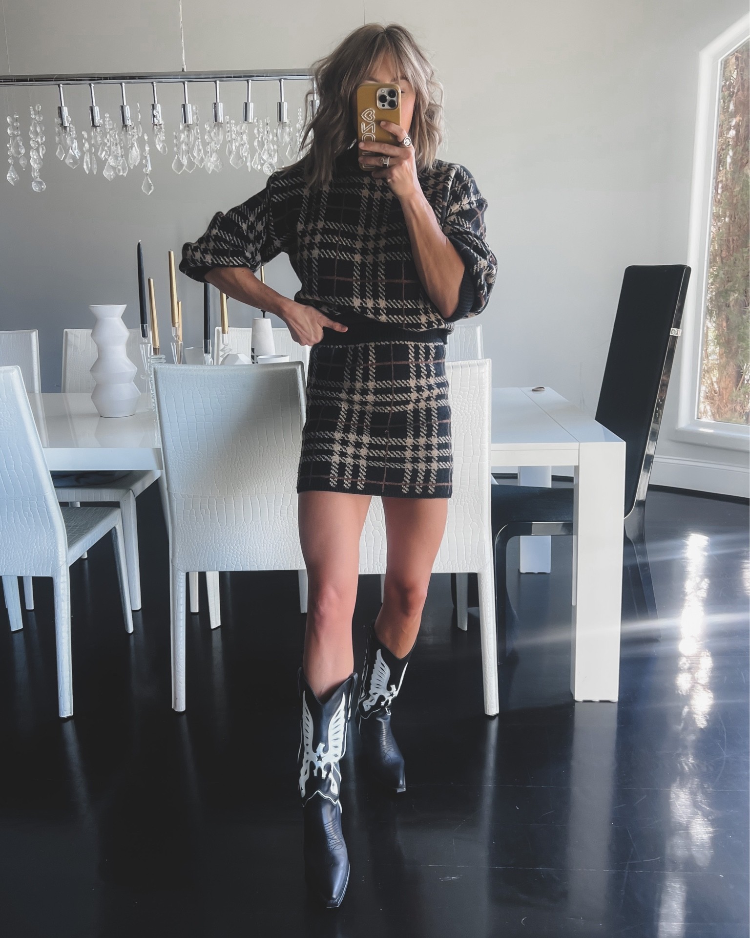 Adorable two piece set paired with Western boots for the perfect Fall outfit. 

#LTKstyletip #LTKunder100 #LTKSeasonal