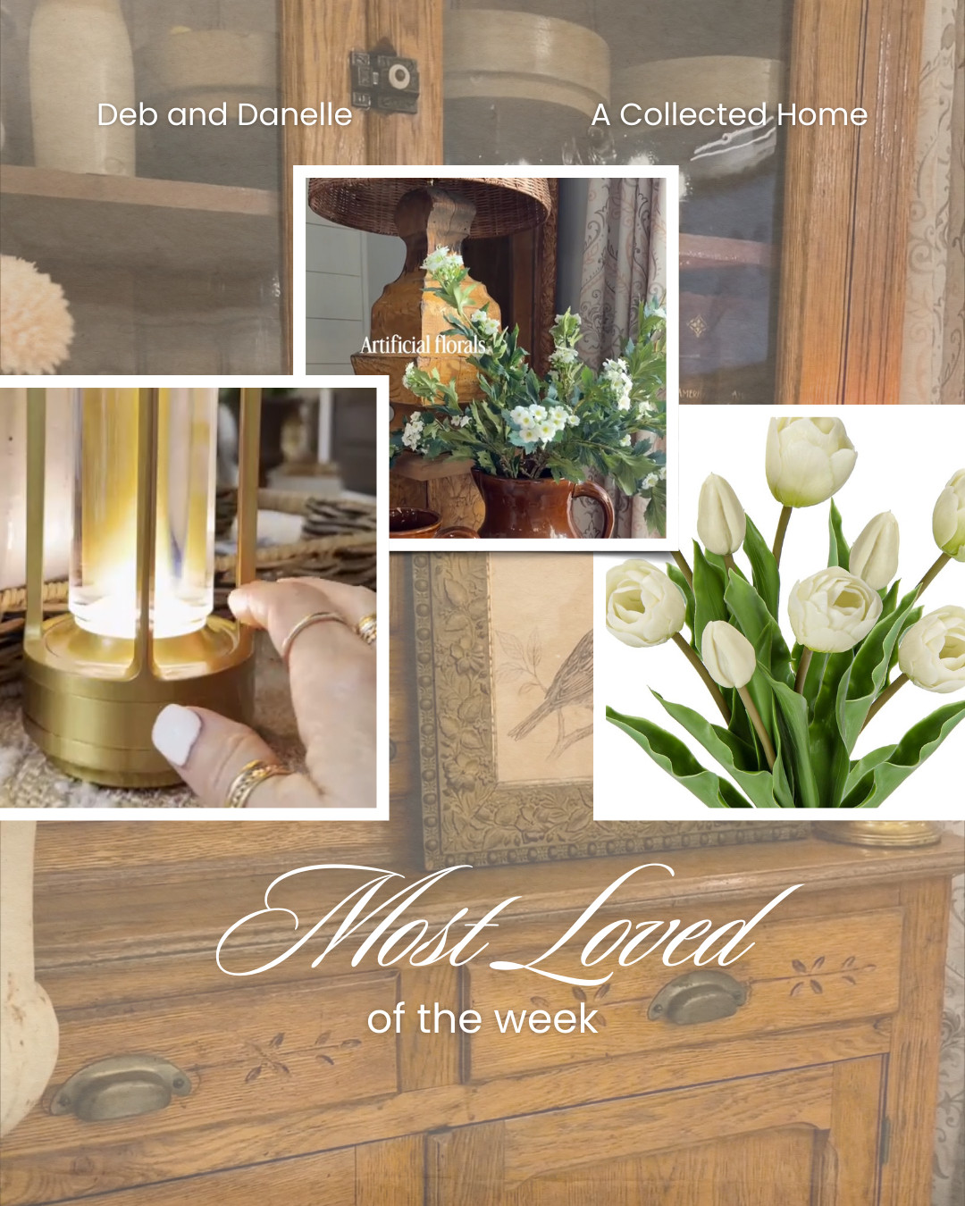 Our top three most-loved items of the week from @Amazon include two of our realistic faux florals as well as our metal rechargeable table lamp. They all add a lovely touch of charm to our home decor. 

 #LTKSeasonal #LTKHome