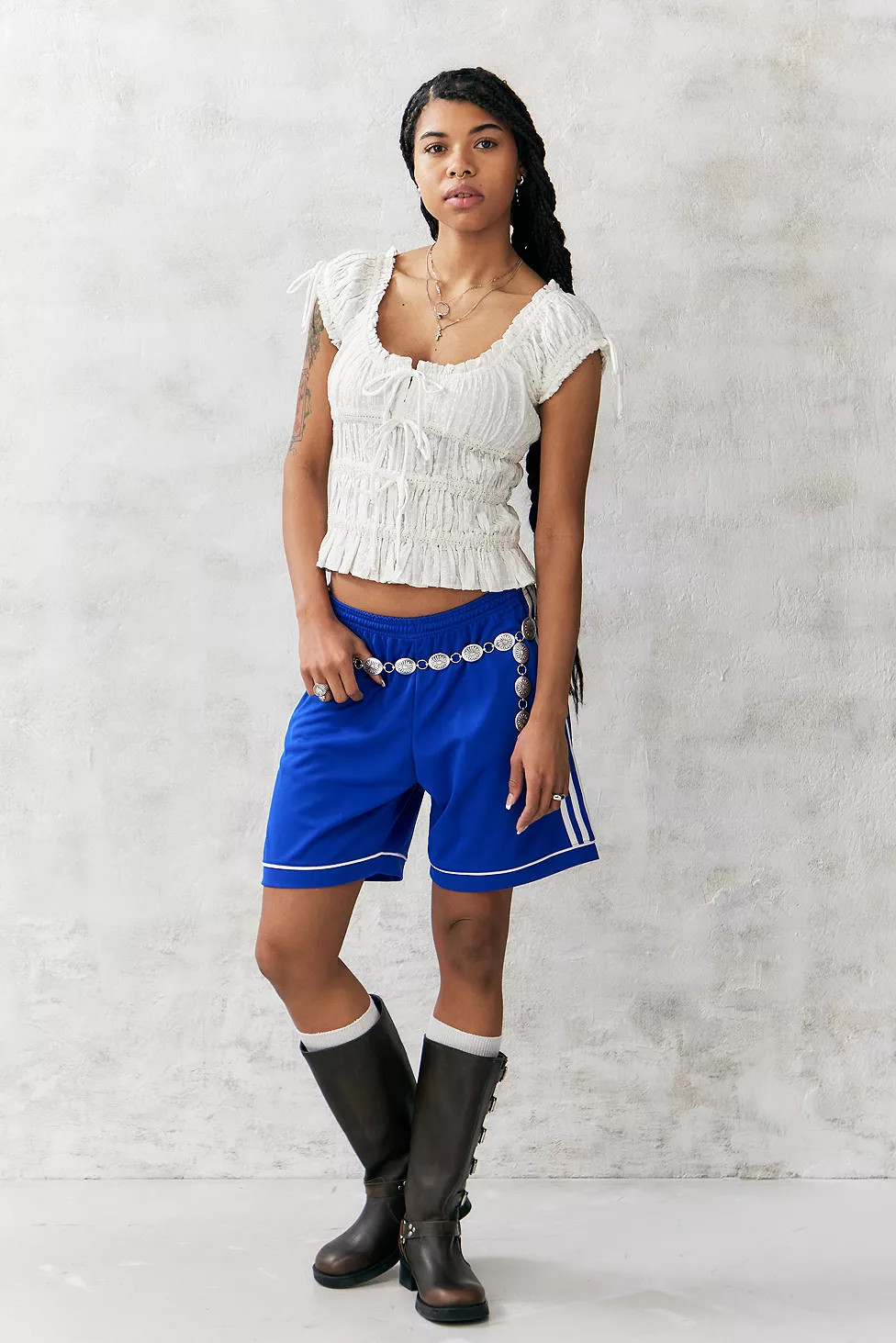 Kimchi Blue Remi Tie-Front Blouse | Urban Outfitters (EU)