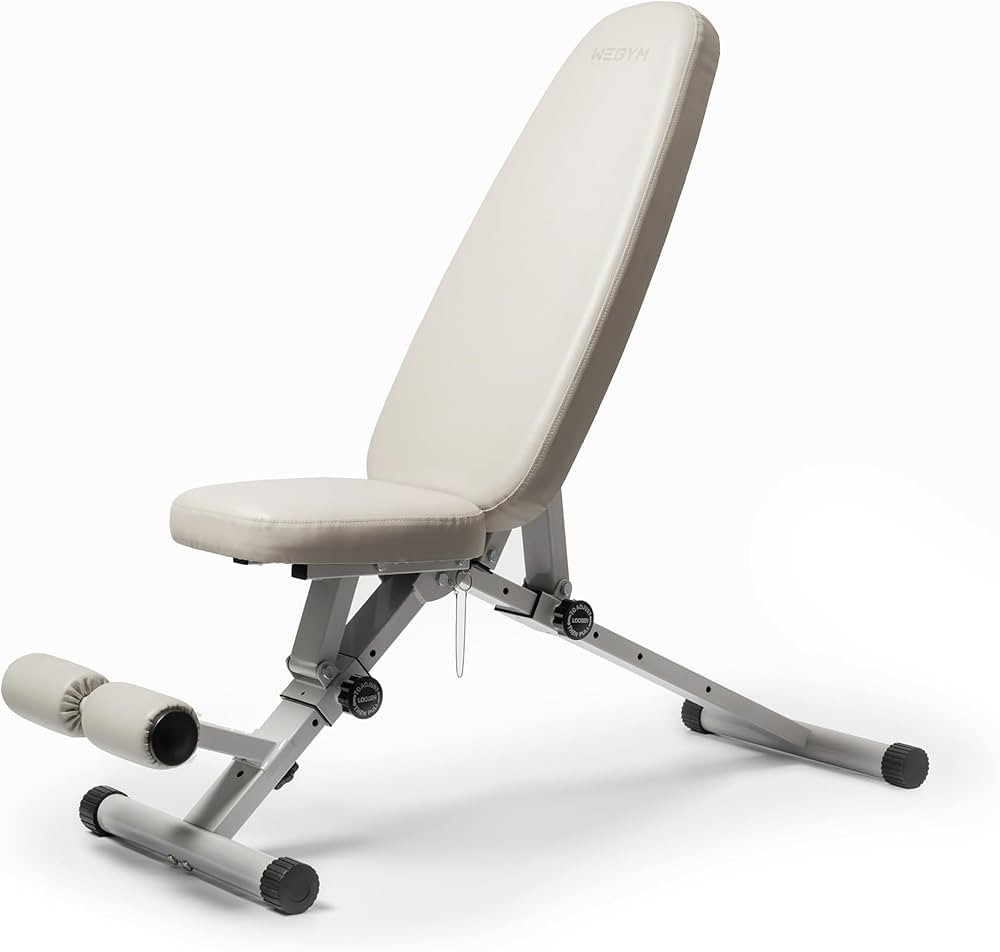 Fitness Bench, Adjustable, Collapsible, Comfortable, and Luxurious Home Gym Bench for Strength Tr... | Amazon (US)