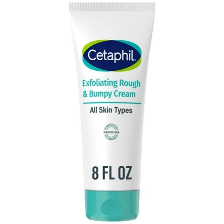 CETAPHIL Exfoliating Rough & Bumpy Cream, Lightweight Cream for All Skin Types, 8 oz Tube | Walmart (US)