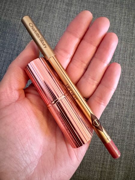 New in: Charlotte Tilbury Hollywood Beauty Icon Lipstick and lip liner in 90’s pink 💖💋💄It’s a fabulous deep pink shade that suits many different skin tones. I am obsessed and wearing it all the time!

Lip cheat, pink packaging, Valentine’s Day makeup, romantic lip look, cool makeup, hot drop, satin finish, iconic shade 

#LTKeurope #LTKover40 #LTKbeauty
