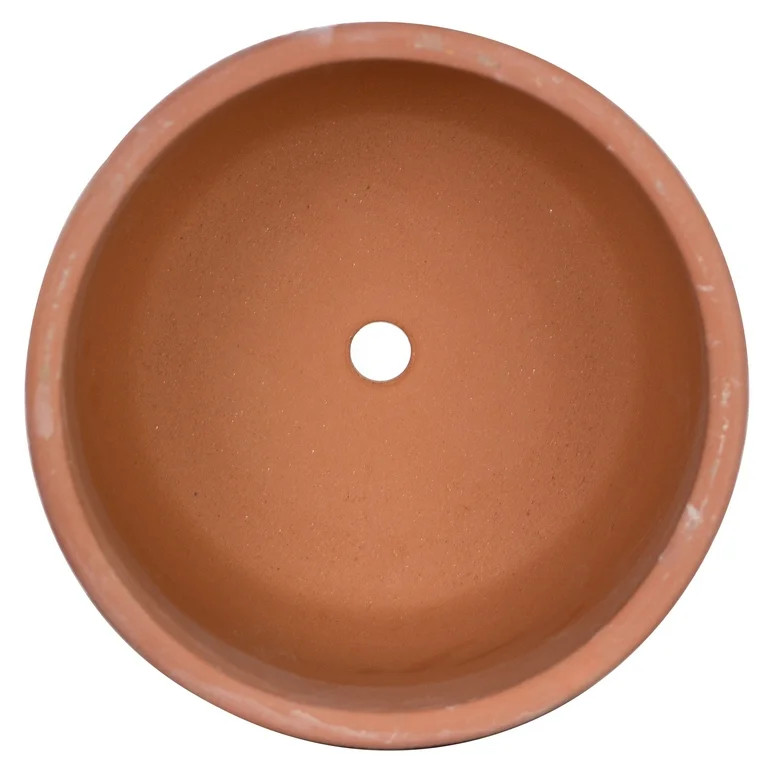 Better Homes & Gardens 10in Ellington Clay Planter, Terracotta | Walmart (US)