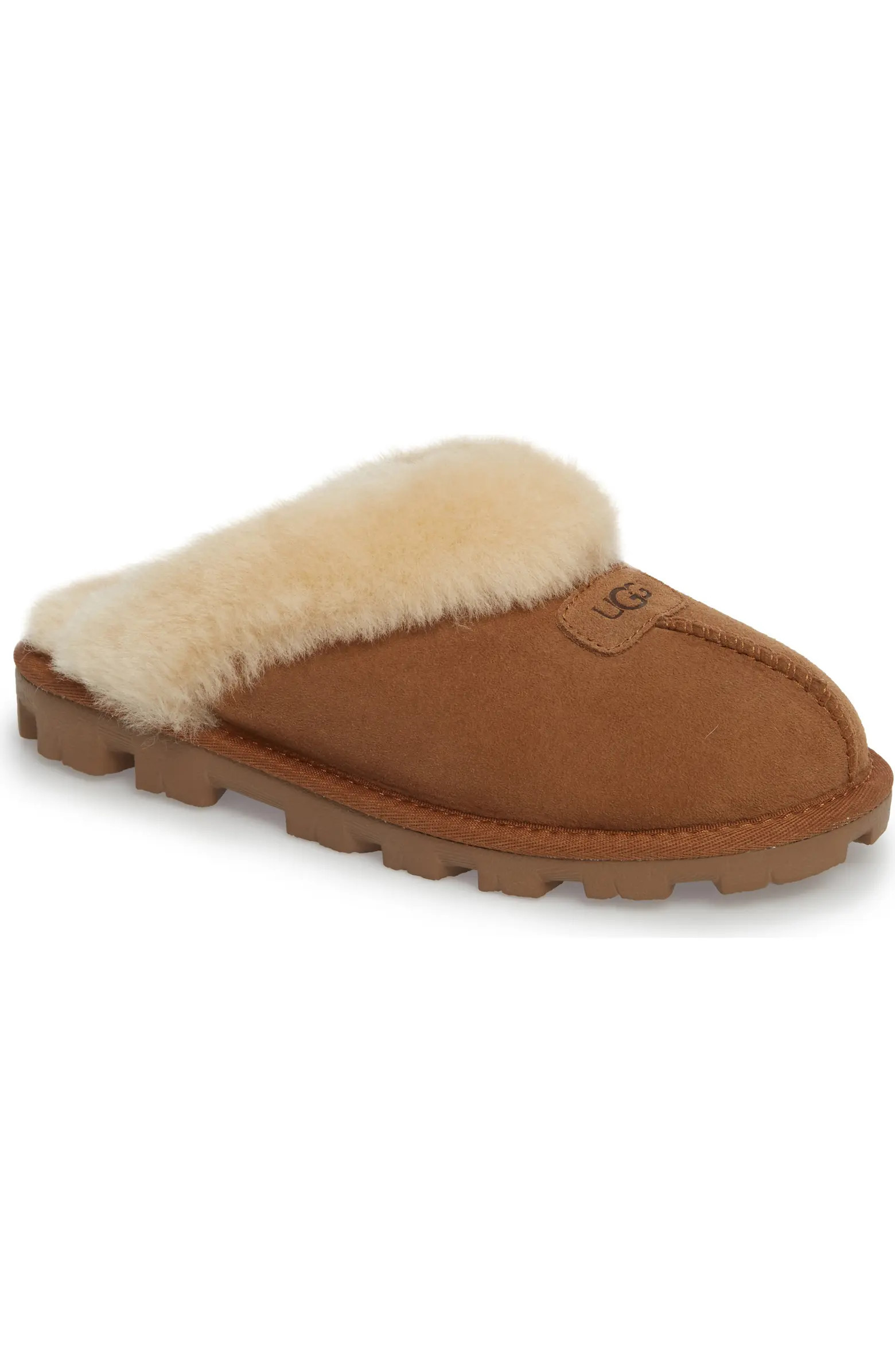 UGG® Coquette Genuine Shearling Lined Slipper (Women) | Nordstrom | Nordstrom