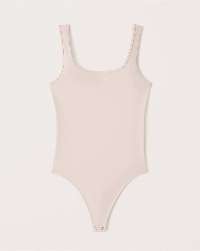 Seamless Fabric Tank Bodysuit | Abercrombie & Fitch (US)