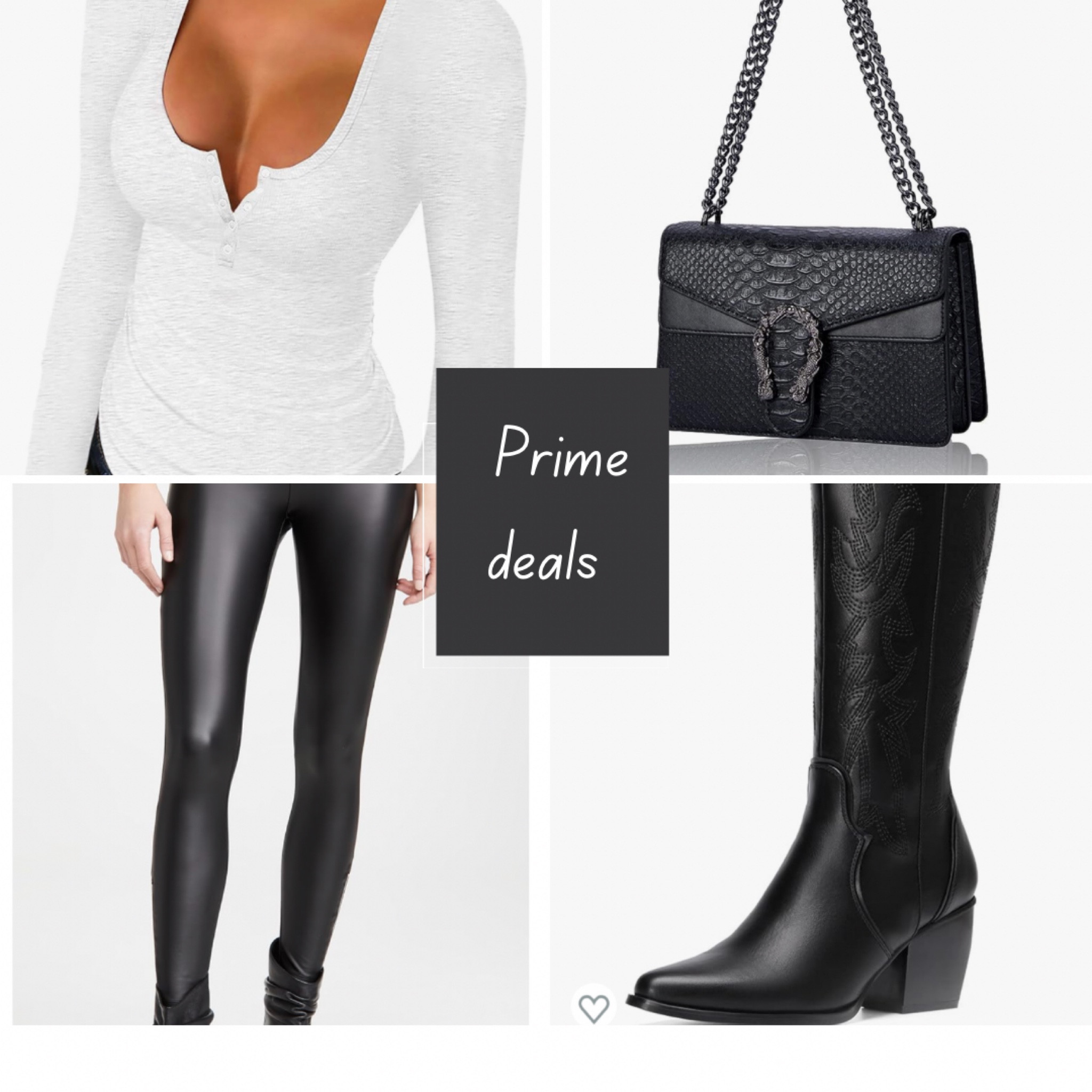 Love this fall look and everything is on sale for prime day love the leggings so flattering and the boots are big calf friendly 

#LTKxPrime #LTKsalealert #LTKitbag