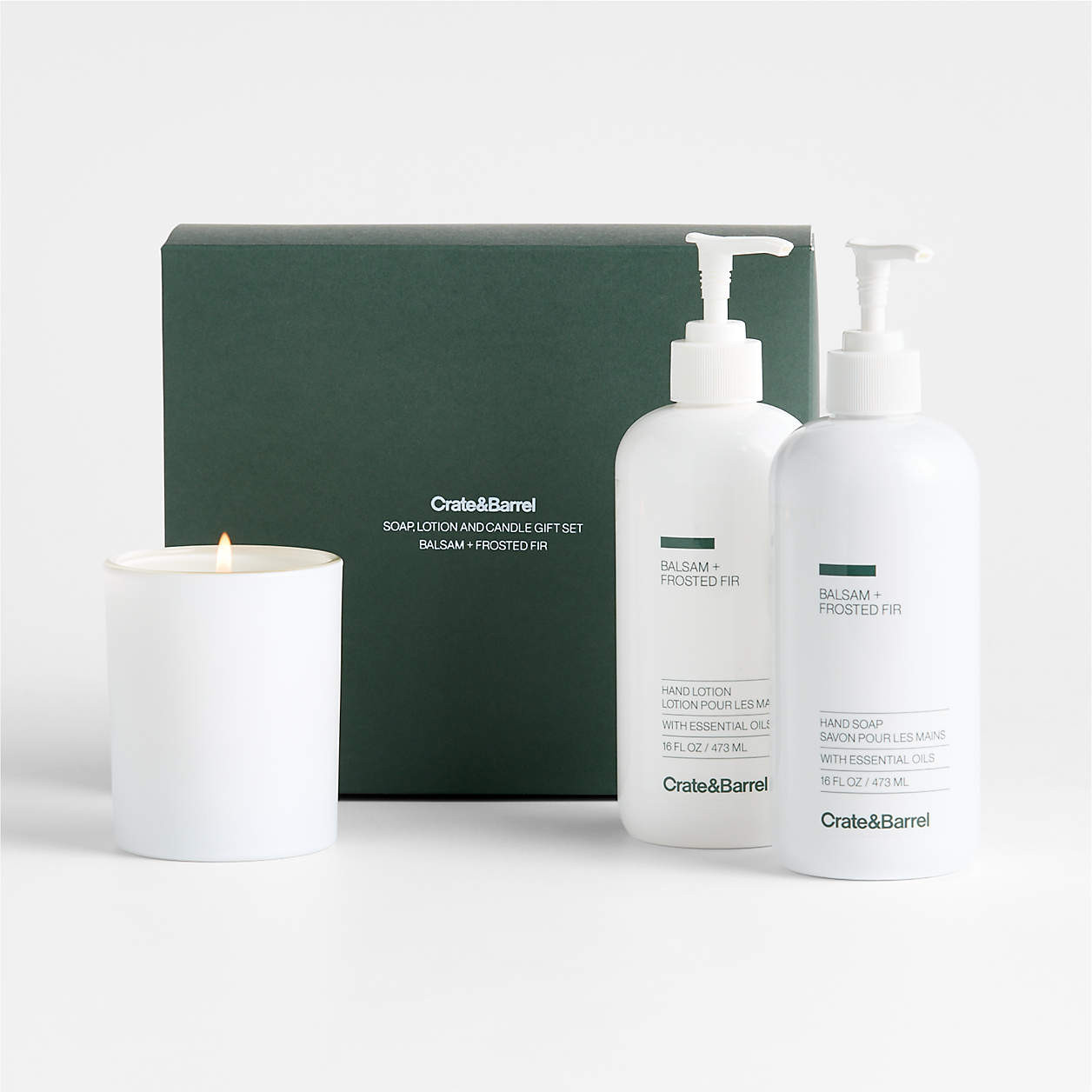 Balsam + Frosted Fir 3-Piece Kitchen Set | Crate & Barrel | Crate & Barrel