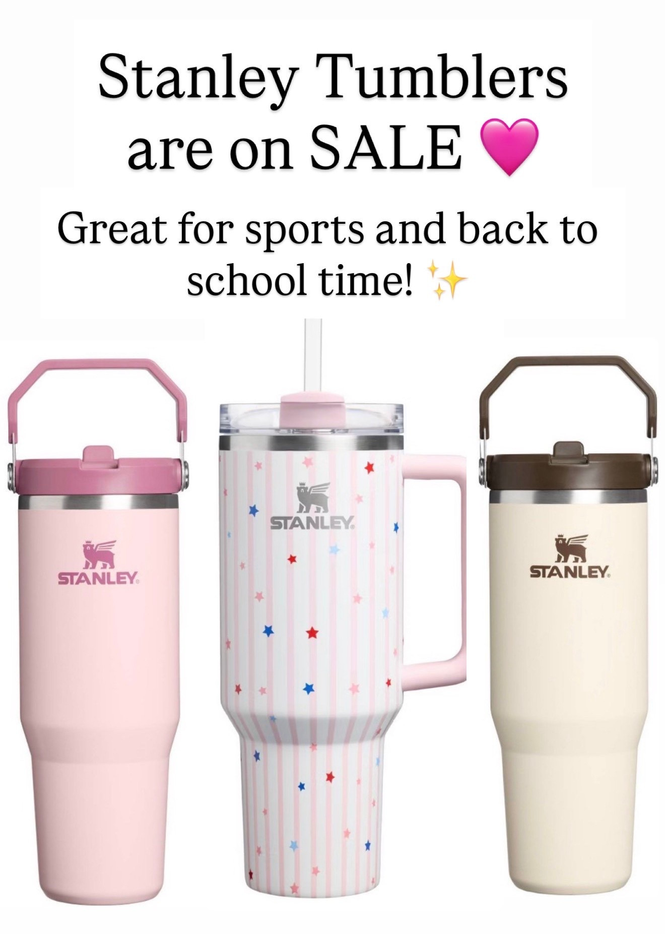 These Stanley Tumblers are on sale!!

#LTKSaleAlert
