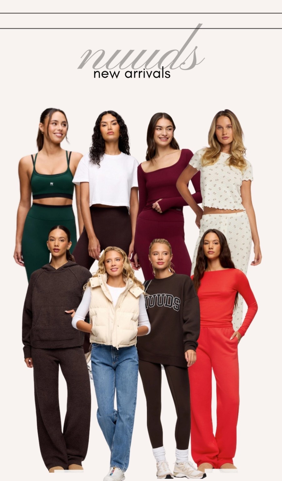 NUUDS — new arrivals 

#nuuds #athleisurewear #momstyle #minimalstyle #airportstyle #errandstyle #outfits #yogaoutfits #fitmom #neutrals #nuudsnewarrivals 

@nuuds 