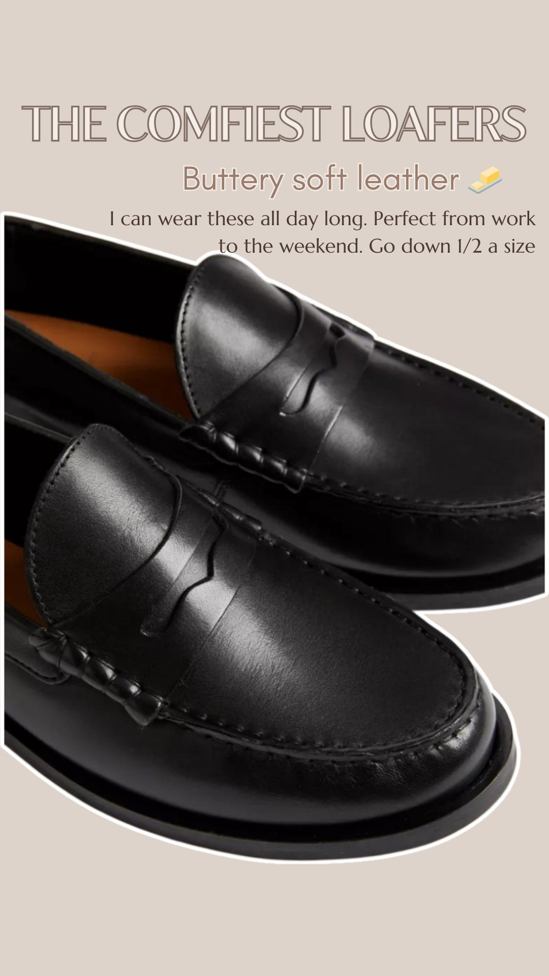 Must have leather loafers under £50 for your spring capsule wardrobe #capsulewardrobe 

#LTKSeasonal #LTKshoecrush #LTKfindsunder50