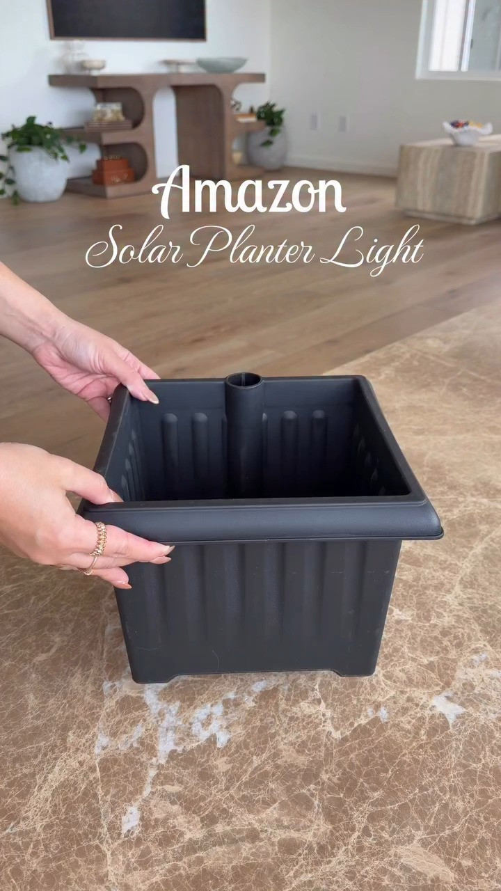 Amazon Solar Planter Light! 
Easiest way to upgrade your porch or patio ✨it charges during the day and gives a prettiest glow at night 🩷
#amazonhome #outdoorlight #solarlights #outdoorupgrade #amazonfinds 

 #LTKmomlife #LTKmorningroutine #LTKstorytime