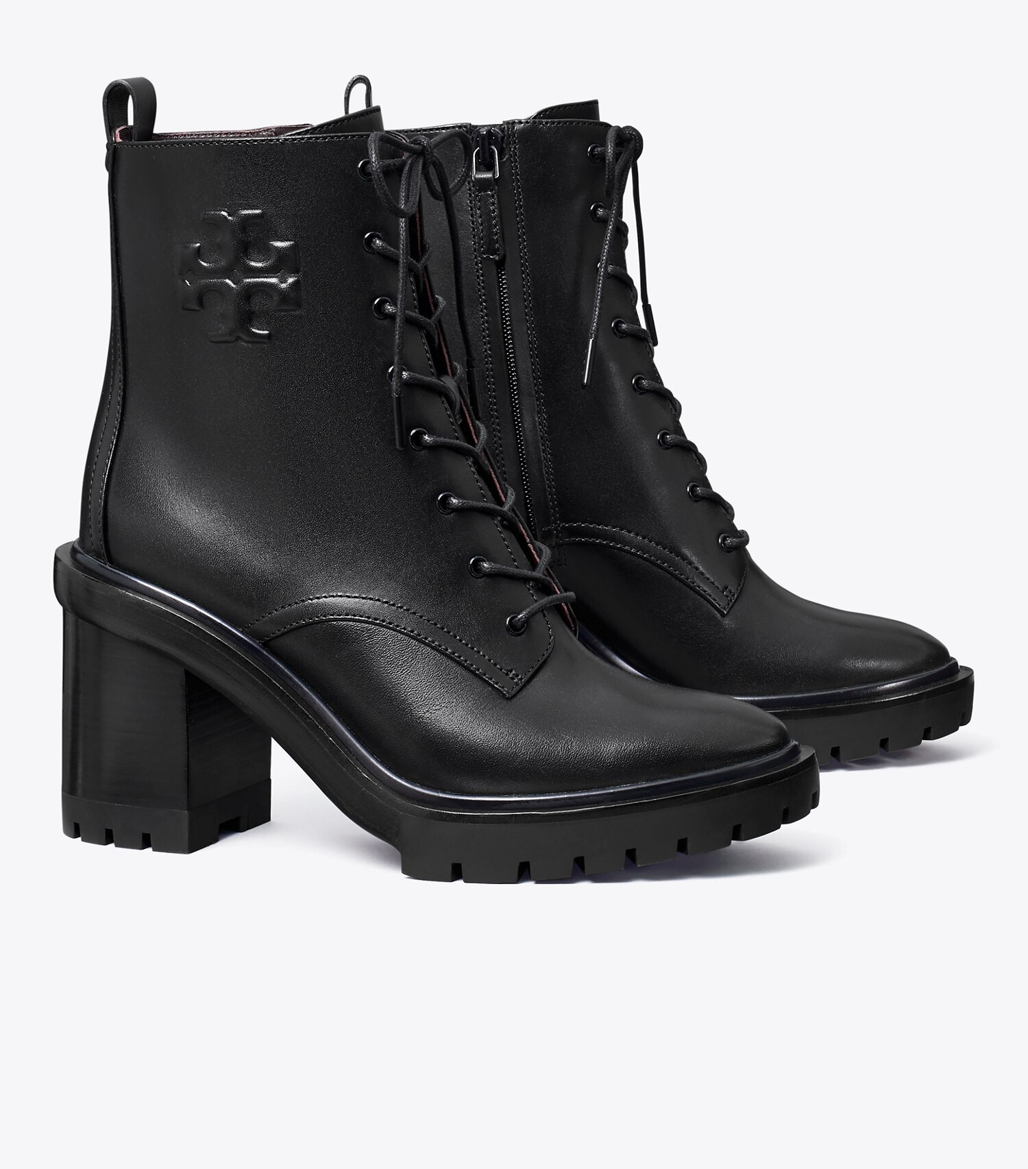 Double T Lug Ankle Boot: Women's Designer Ankle Boots | Tory Burch | Tory Burch (US)