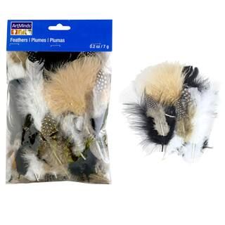 Natural Mix Feathers by ArtMinds™ | Michaels Stores