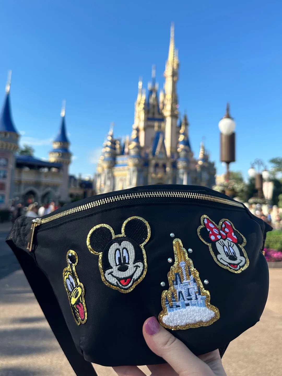 Custom Fanny Pack | Jumbo Fanny Pack With Patches, Letters, Bling; Patch Bag; Custom Gift Bachelo... | Etsy (US)