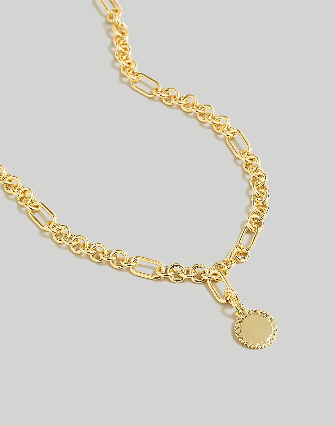 Sun Pendant Lariat Necklace | Madewell