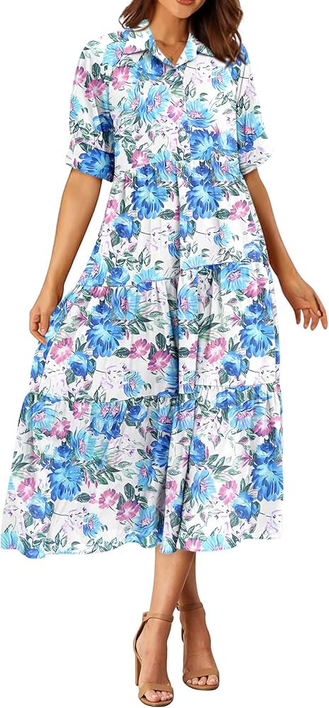 Floral White Blue | Amazon (US)