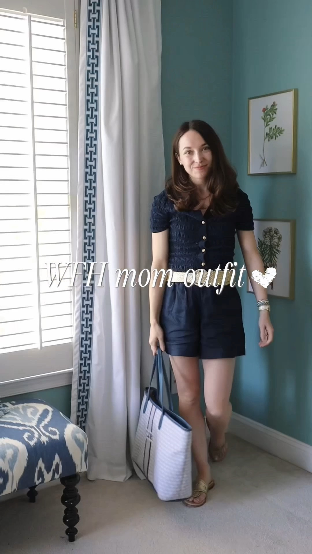 An under rated work from home perk is being able to wear shorts during a heat wave ☀️