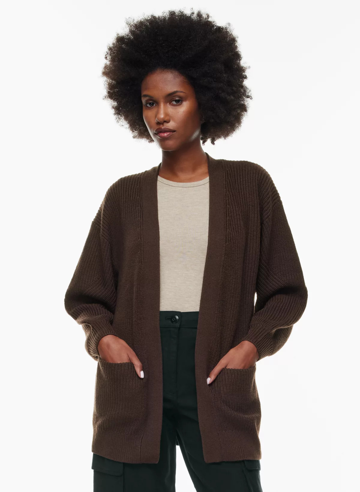 UNWIND CARDIGAN | Aritzia