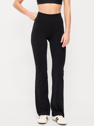 High-Waisted StudioSmooth Flare Leggings | Old Navy (US)