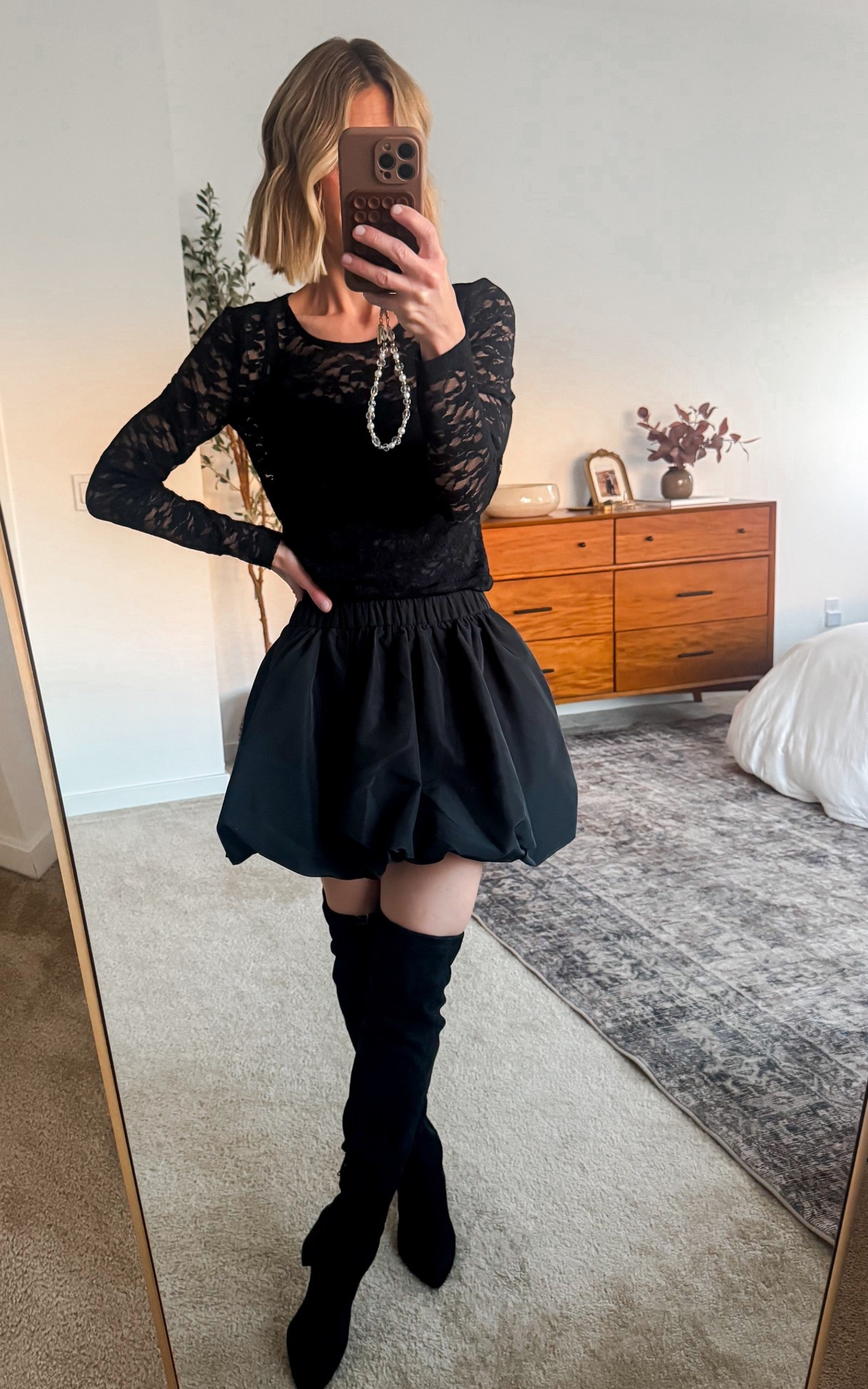 Date night
Valentine’s Day
Lace Top 
Cami
Bubble Skirt
Boots
Anthropologie Top


#LTKmomlife #LTKootd