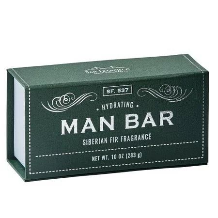 San Francisco Soap Company Hydrating Man Bar, Siberian Fir, 10 Ounce | Walmart (US)