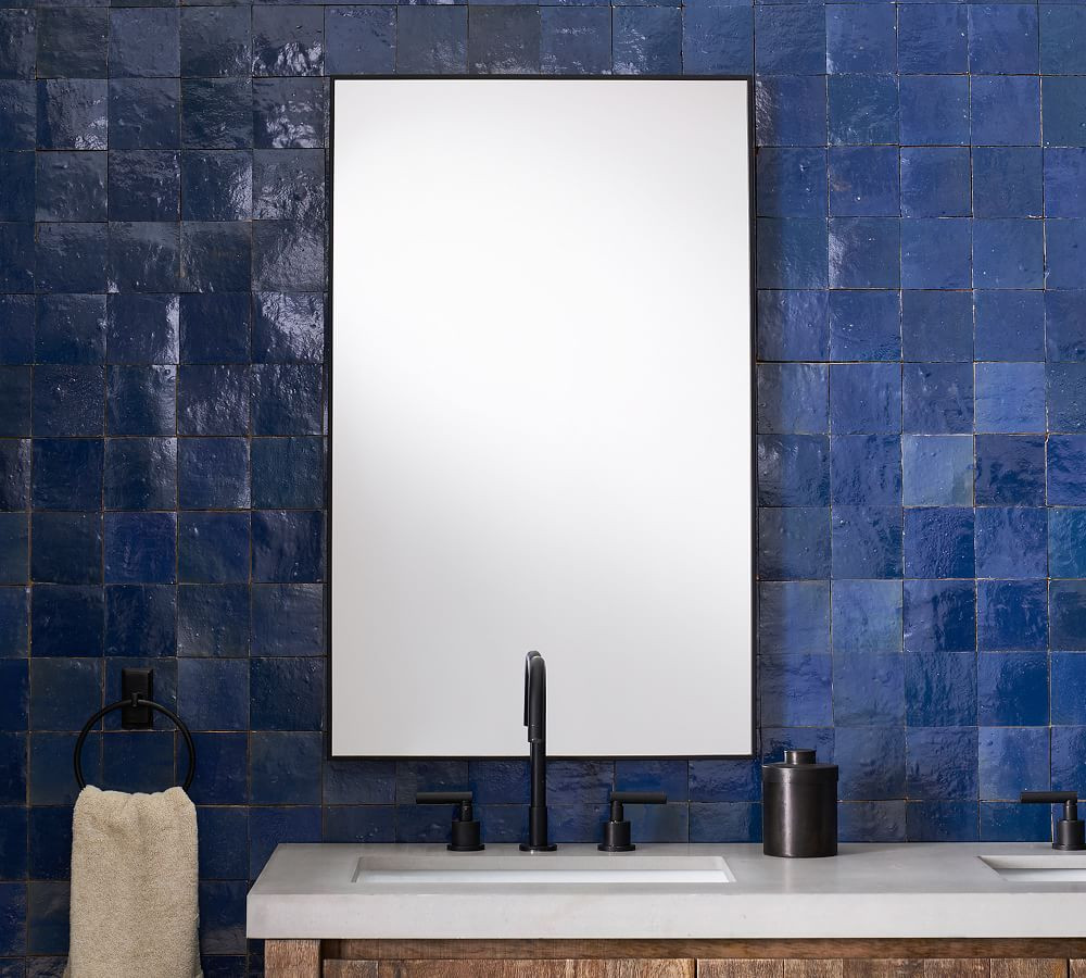 Linden Rectangular Mirror | Pottery Barn (US)