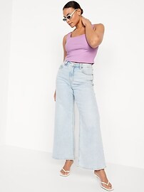 Ultra-Crop Rib-Knit Tank Top | Old Navy (US)