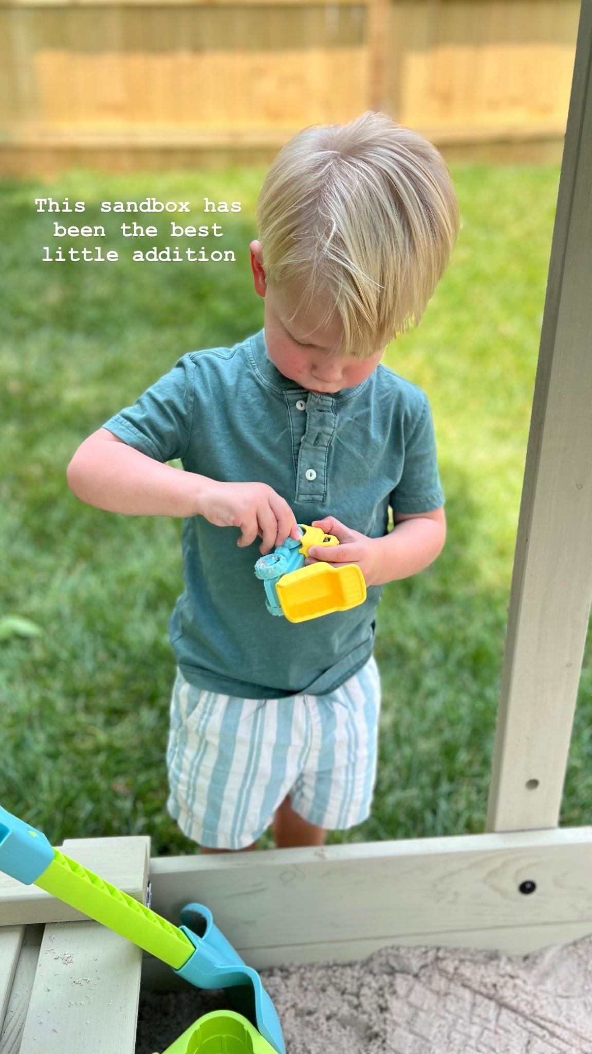 This sandbox has been the best little addition. Affordable, easy to assemble, and shaded! 

#LTKKids #LTKSummerEdit