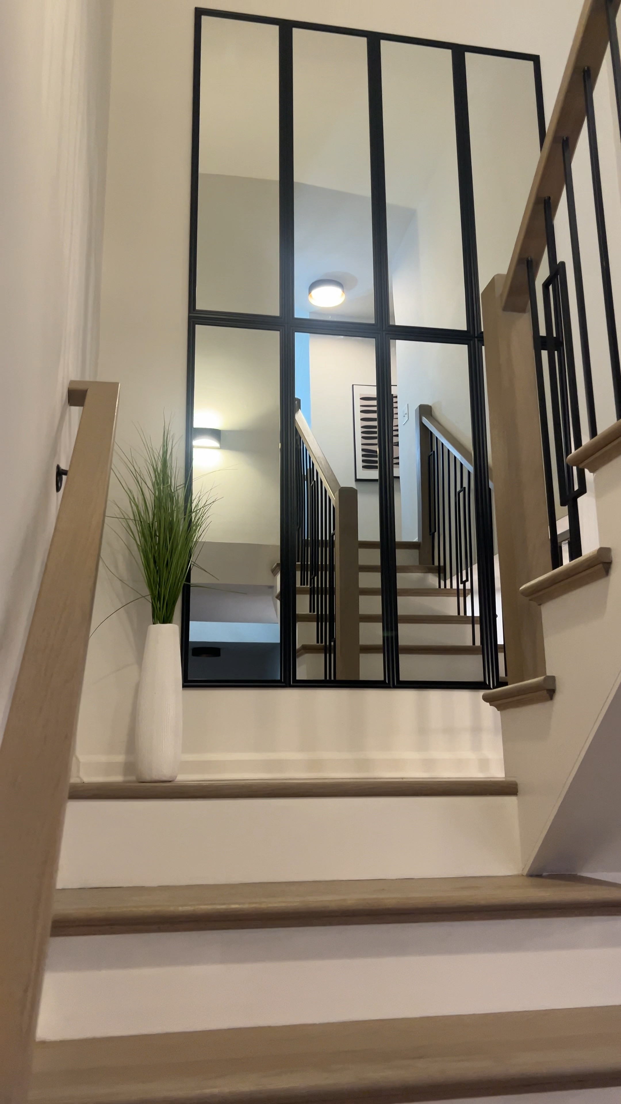 This mirror project was SO cheap and so easy to do!!! This is the viral mirror wall hack 🤍

All you need are the Target door mirrors and some Command  strips. And done 👏🏼

#stairwellmakeover #mirrorproject #homedecorideas #diyhomedecor #cozyathome #interiordesigninspo #mirrorwall #homerenovation #diyproject #creativespaces #modernhomedecor #homeinspo #homehacks #target #bargainhunt #trending #

#LTKHome #LTKSaleAlert #LTKFindsUnder50