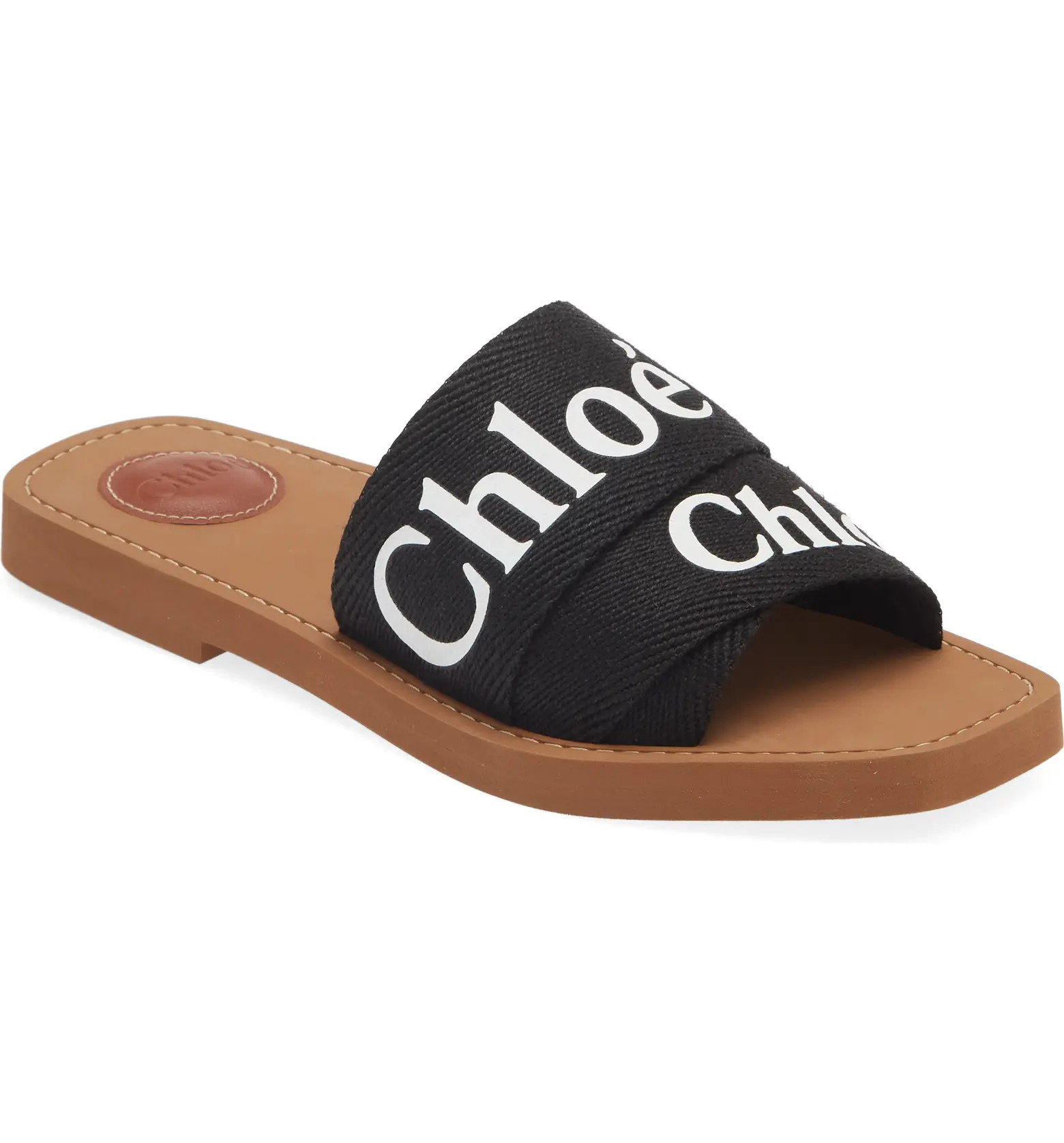 Woody Logo Slide Sandal (Women) | Nordstrom