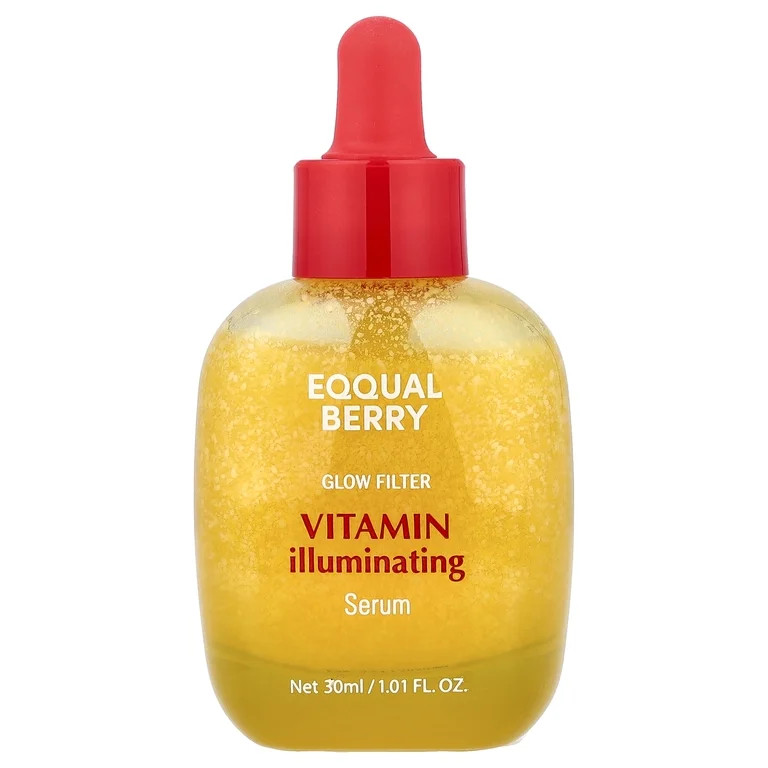 EQQUALBERRY Glow Filter, Vitamin Illuminating Serum, 1.01 fl oz (30 ml) | Walmart (US)