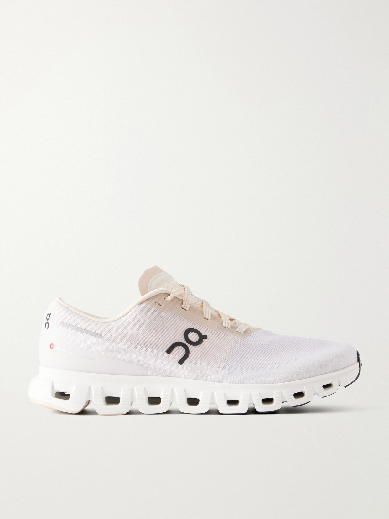 ON - Cloud 6 Push Mesh Sneakers - Neutrals | NET-A-PORTER (US)
