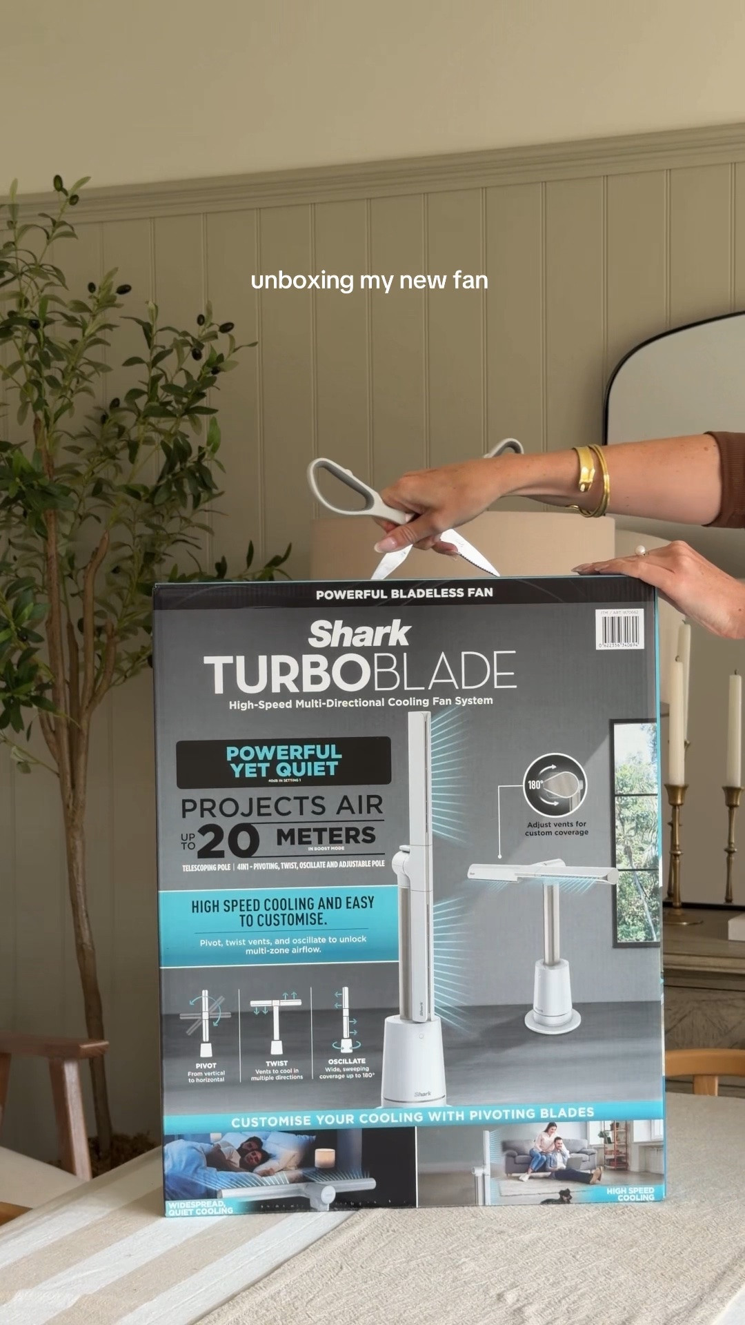 Unboxing my new Shark Turbo Blade fan for the heatwave 🥵

#LTKsummer #LTKhome