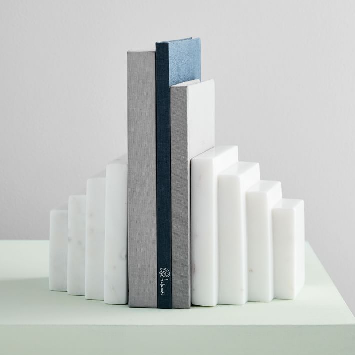 Marble Vanity Bookends | West Elm (US)