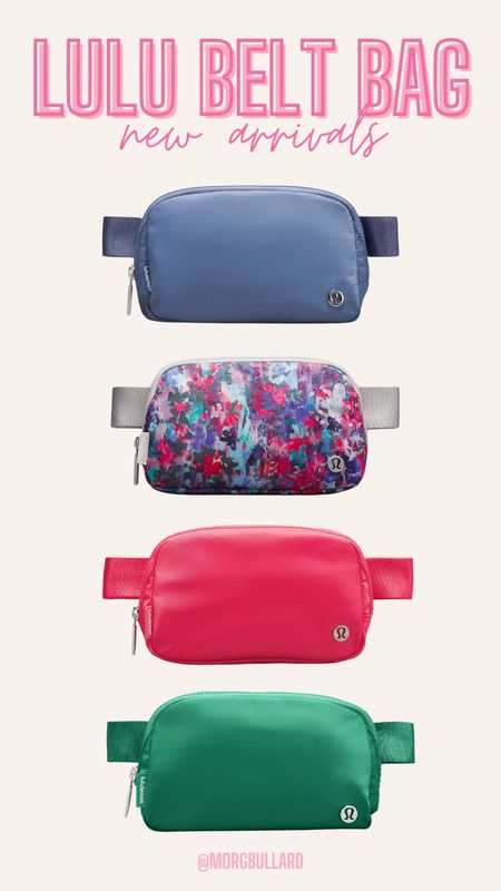 Lululemon Belt Bags | Belt Bag New Arrivals | New Belt Bags

#LTKstyletip #LTKfindsunder100 #LTKfindsunder50