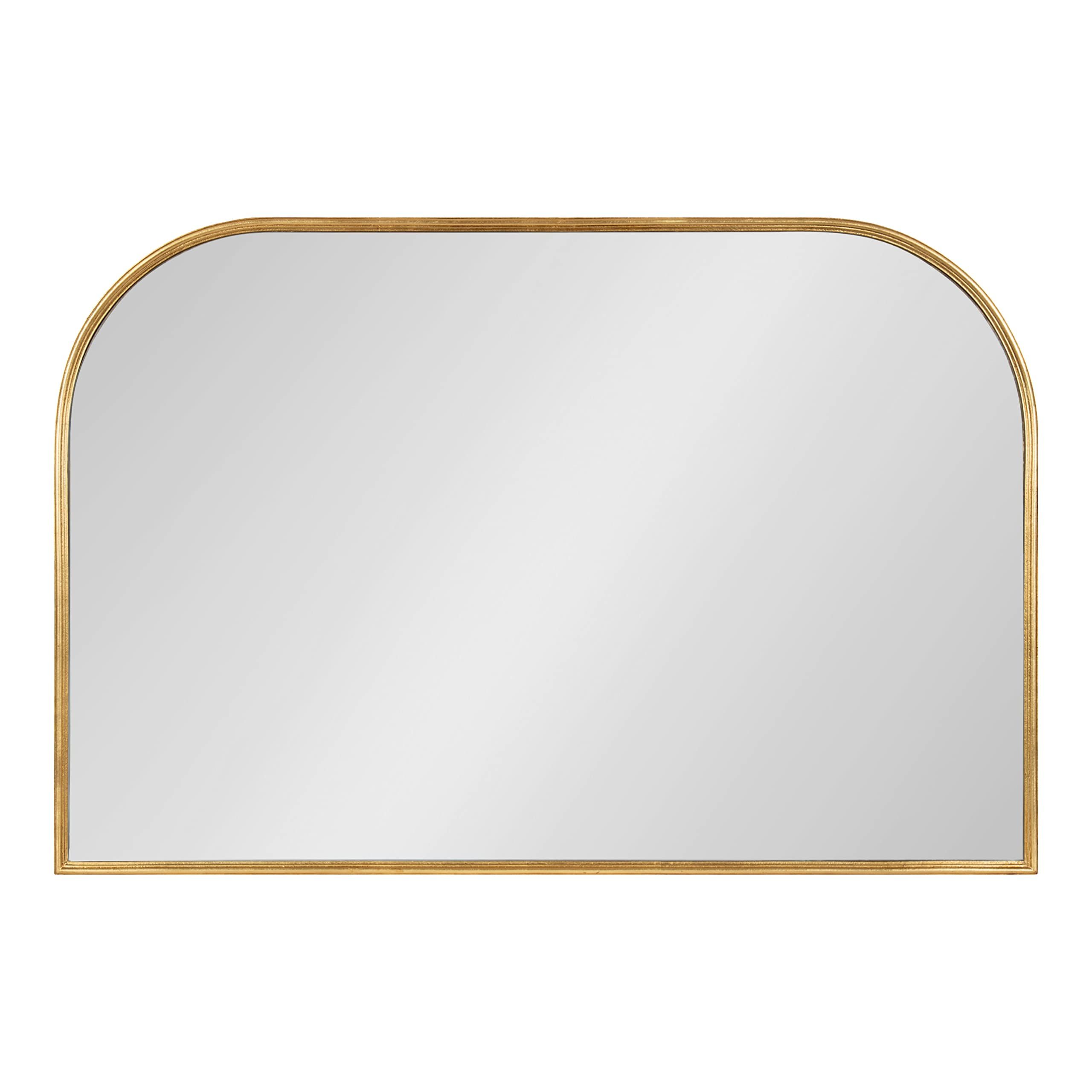 Amazon.com: Kate and Laurel Caskill Modern Arched Wall Mirror, 36 x 24. Black, Decorative Wide Co... | Amazon (US)