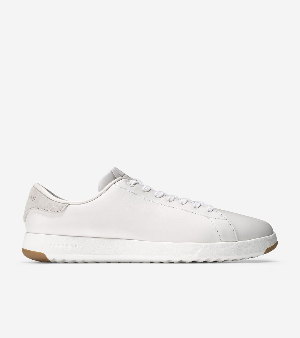 Women's GrandPrø Tennis Sneaker in Optic White Leather | Cole Haan US | Cole Haan - Dynamic