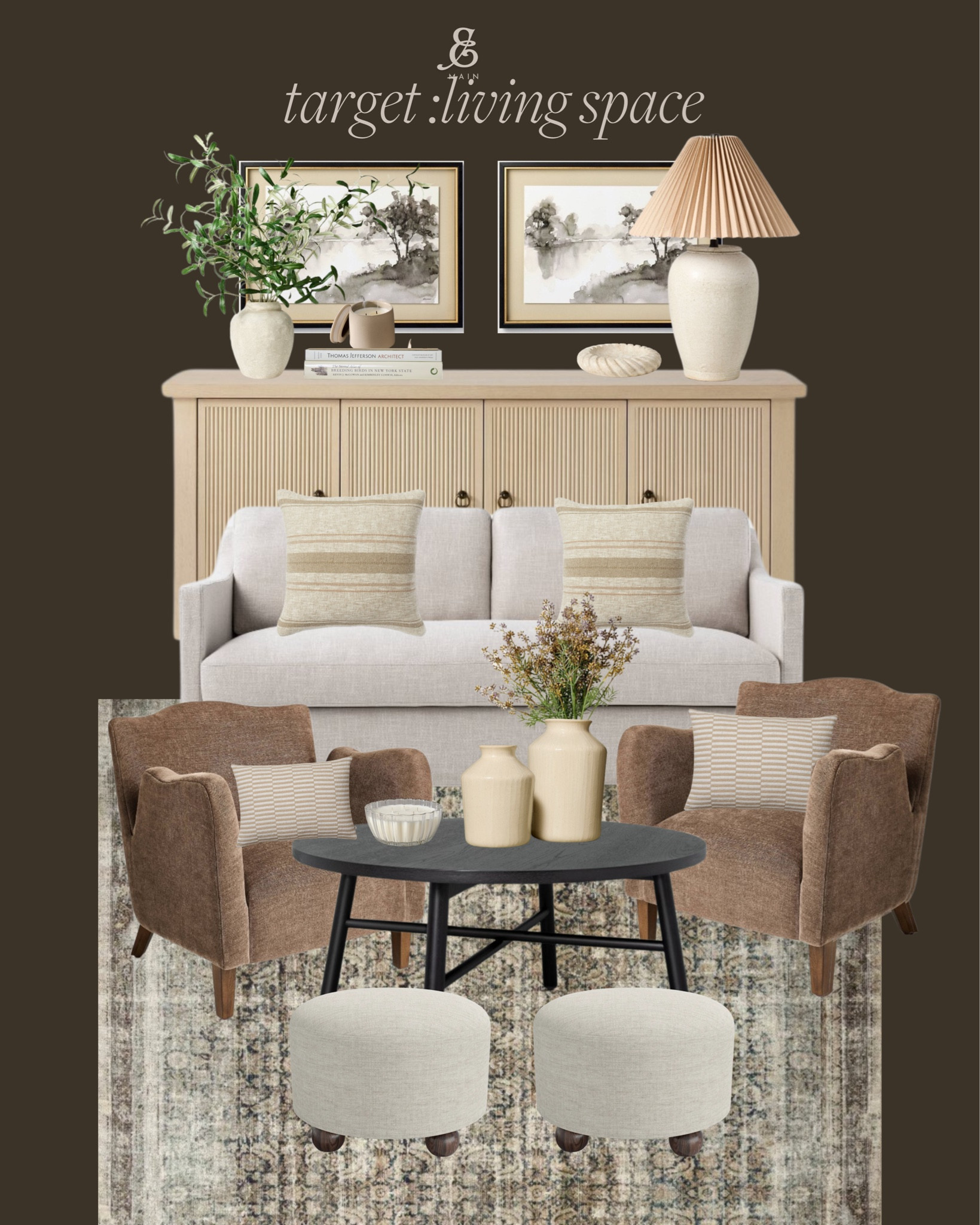 target living space 

amazon home, amazon finds, walmart finds, walmart home, affordable home, amber interiors, studio mcgee, home roundup 

#LTKHome