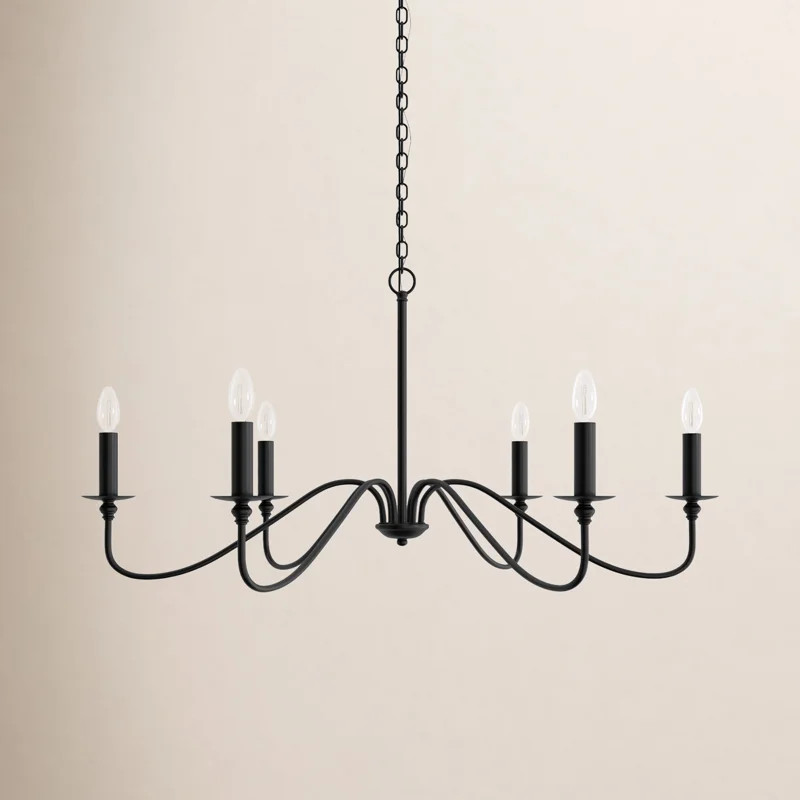 Ableton Iron 6-Light Chandelier | Wayfair North America