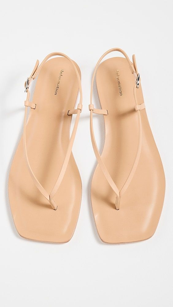 Reformation Vincenza Flat Sandals | Shopbop | Shopbop